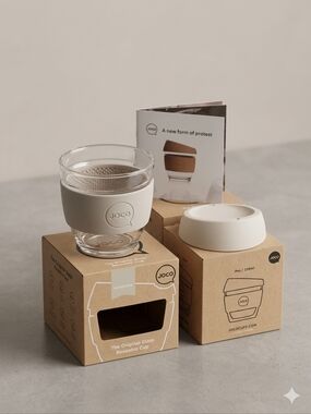 Joco Cup Set Of 8 SANDSTONE